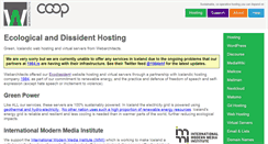 Desktop Screenshot of ecodissident.net
