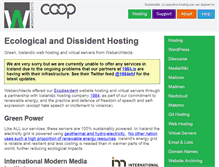 Tablet Screenshot of ecodissident.net